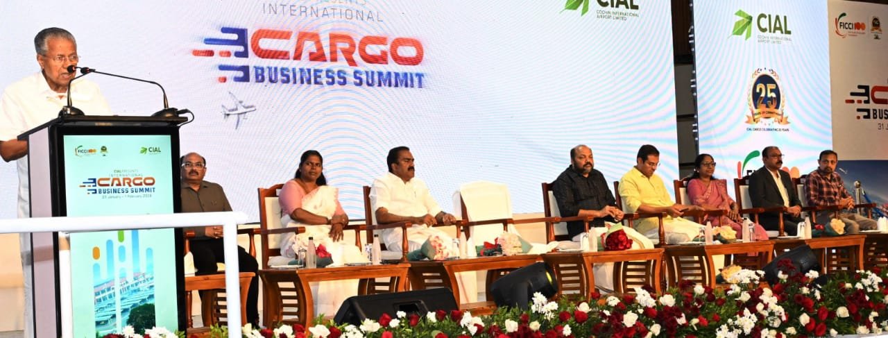 സിയാൽ ഇന്റർനാഷണൽ കാർഗോ ബിസിനസ് സമ്മിറ്റിന്റെ പ്ലീനറി സെഷൻ മുഖ്യമന്ത്രി പിണറായി വിജയൻ ഉദ്ഘാടനം ചെയ്ത സംസാരിക്കുന്നു, Cochin International Airport Kochi Airport CIAL airport Cochin Airport Nedumbassery Airport, Cochin International Airport arrivals Kochi Airport departures Kochi Airport flights COK airport (using the IATA code) Kochi International Airport Airport in Kochi Cochin Airport Kerala, Solar powered airport World first solar airport Green airport Kerala Cochin Airport solar power Sustainable airport India, Cochin International Airport terminal 3 How to reach Kochi Airport Kochi Airport parking CIAL duty free Kochi Airport live flight status Best time to book flights to Kochi Kochi Airport to city distance Cochin Airport new terminal, Kerala airport Nedumbassery airport flights Cochin International Airport Limited CIAL tenders, Kochi Airport news, Pinarayi Vijayan Pinarayi Vijayan CM Kerala CM Pinarayi Vijayan Pinarayi Vijayan Chief Minister Pinarayi Vijayan Kerala, Chief Minister of Kerala Kerala Chief Minister CPI(M) Pinarayi Vijayan Politburo member CPI(M) LDF leader Kerala Dharmadam MLA, Pinarayi Vijayan news Pinarayi Vijayan latest speech Pinarayi Vijayan today Pinarayi Vijayan Facebook Pinarayi Vijayan Twitter Pinarayi Vijayan Instagram Kerala CM latest news, Pinarayi Vijayan age Pinarayi Vijayan biography Pinarayi Vijayan family Pinarayi Vijayan wife Pinarayi Vijayan early life Pinarayi Vijayan education Pinarayi Vijayan government achievements Pinarayi Vijayan vs BJP Pinarayi Vijayan speech Malayalam Pinarayi Vijayan on federalism Pinarayi Vijayan good governance Pinarayi Vijayan controversy Pinarayi Vijayan 2026 Republic Day speech Pinarayi Vijayan Kerala model, Left Democratic Front Kerala CPI(M) Kerala secretary Kerala politics Kannur Pinarayi Dharmadam constituency, keraladistrictsnews.com, keraladistrictsnewsdotcom, local news